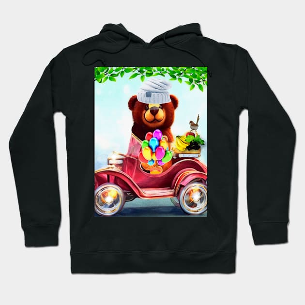 Delivery Service Hoodie by KC Morcom aka KCM Gems n Bling aka KCM Inspirations